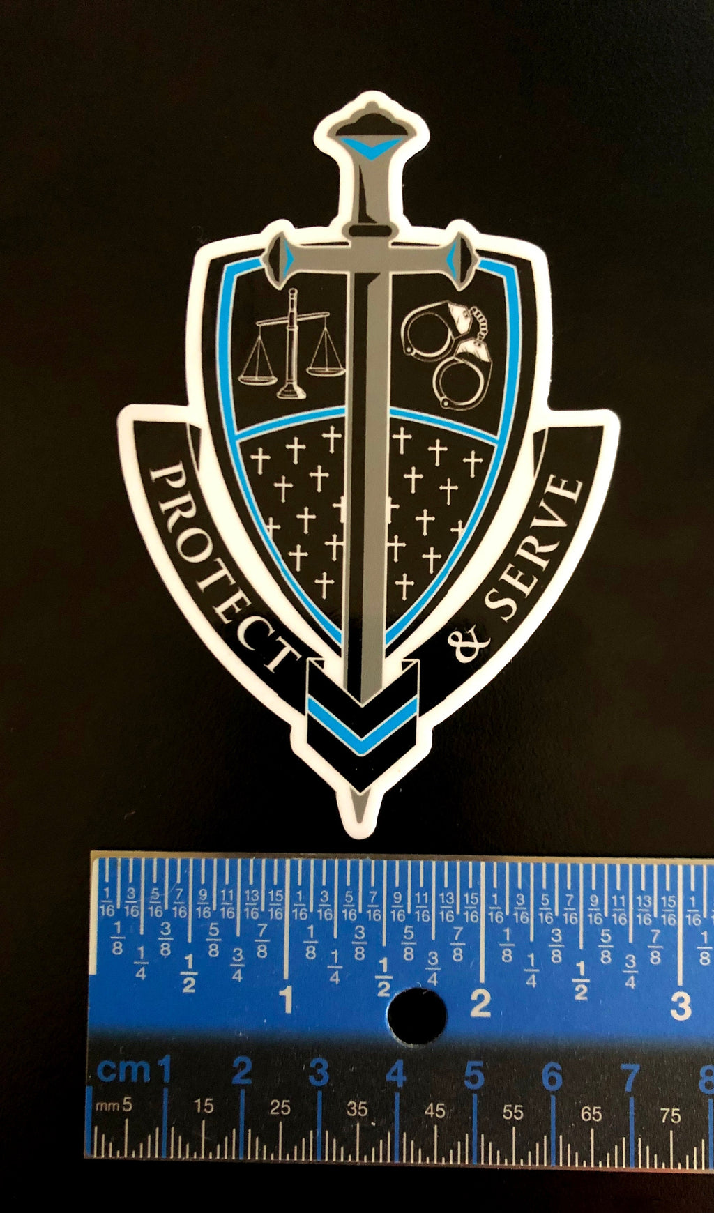 Protect & Serve - Police Sticker