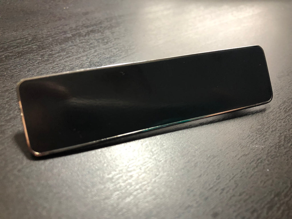 Mourning Badge Cover - Wide Set Posts for wider police, LEO and first responder badges