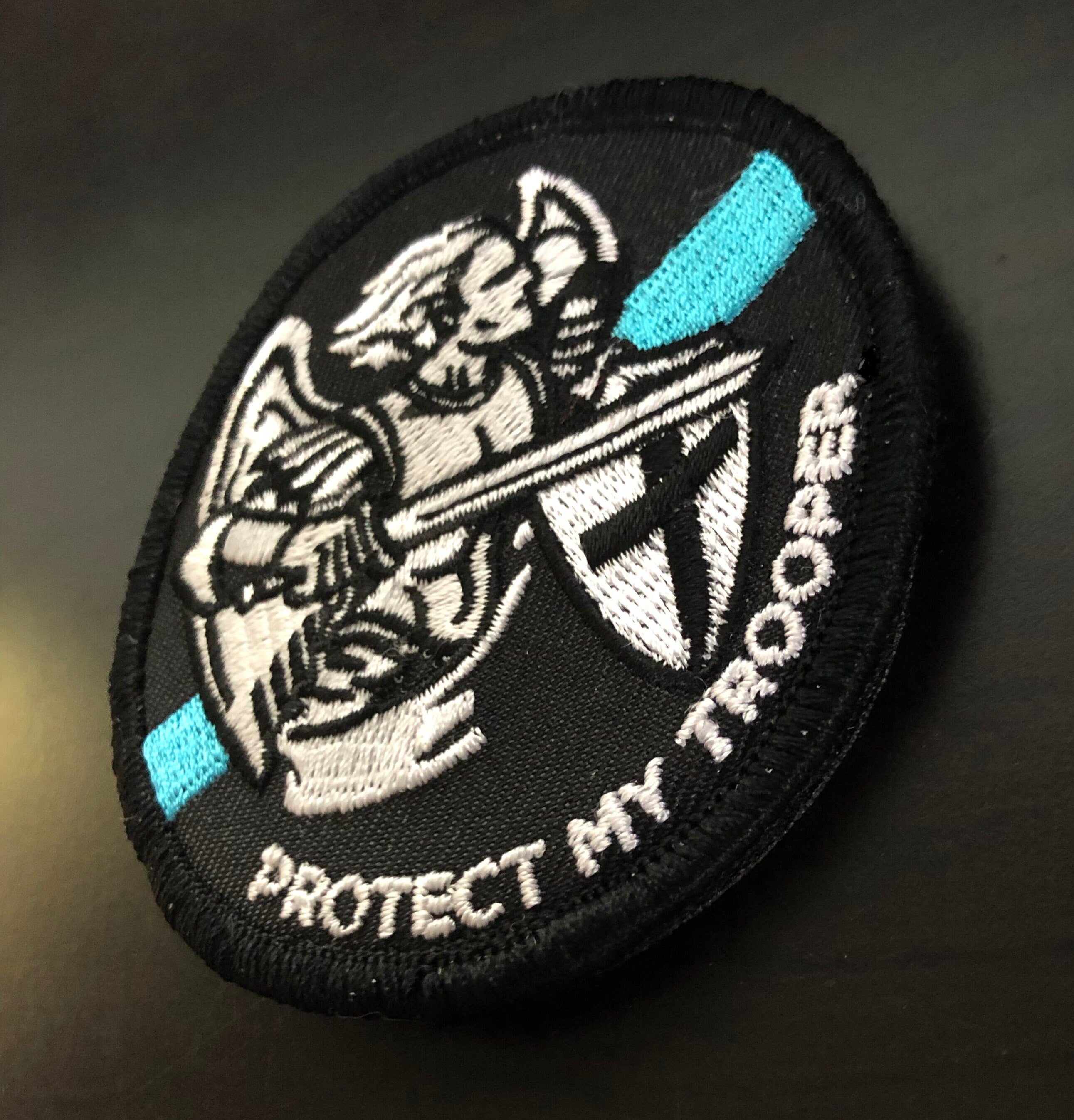 St. Michael - Protect My Trooper Patch - 3" Patch