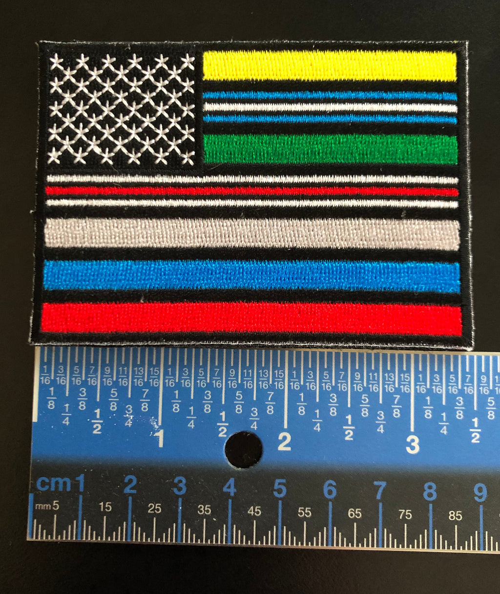 First Responder Embroidered Patches - 3.5" Wide