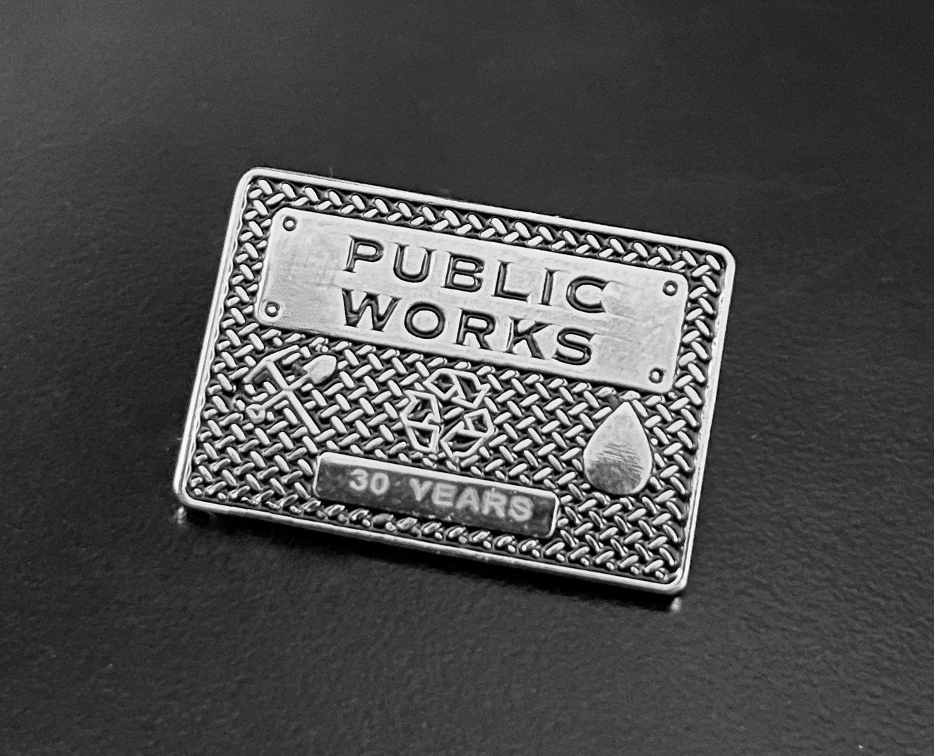 Public Works - Years of Service Pins