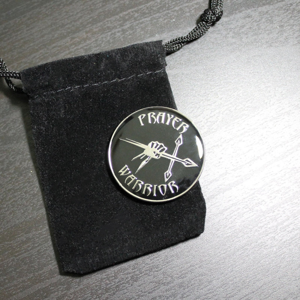 Prayer Warrior Coin - 1.25" Christian/Prayer/PrayerWarrior/Prayers - Palm Coin