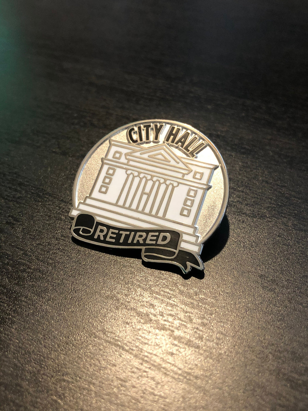 Retired City Hall - Commemoration Lapel Pin