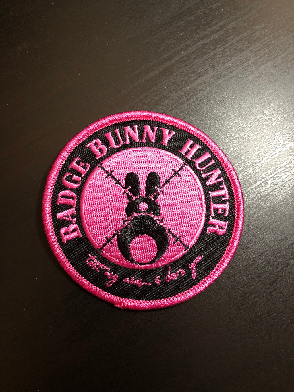 Badge Bunny Hunter - 3" Embroidered Patch