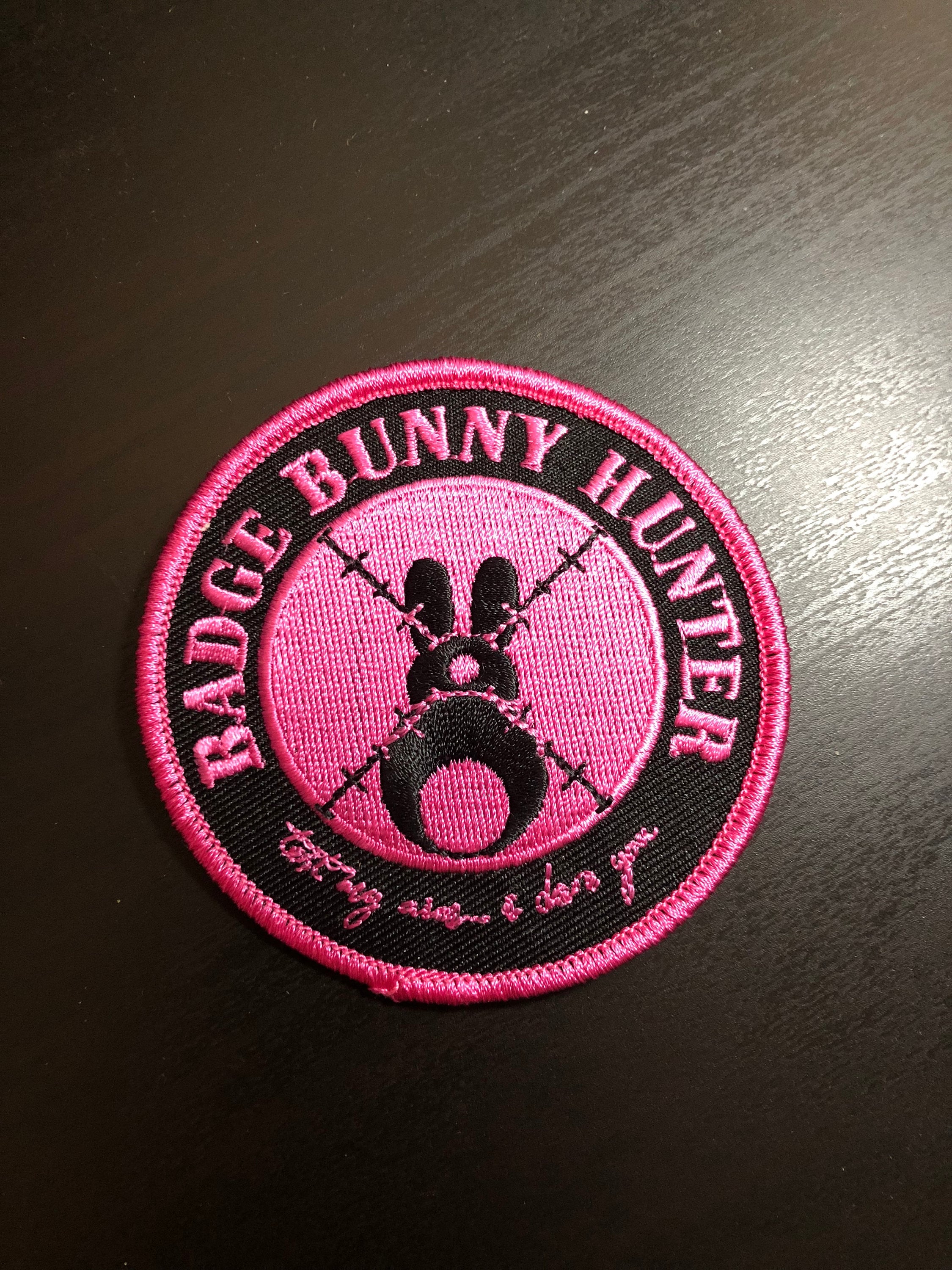 Badge Bunny Hunter - 3" Embroidered Patch
