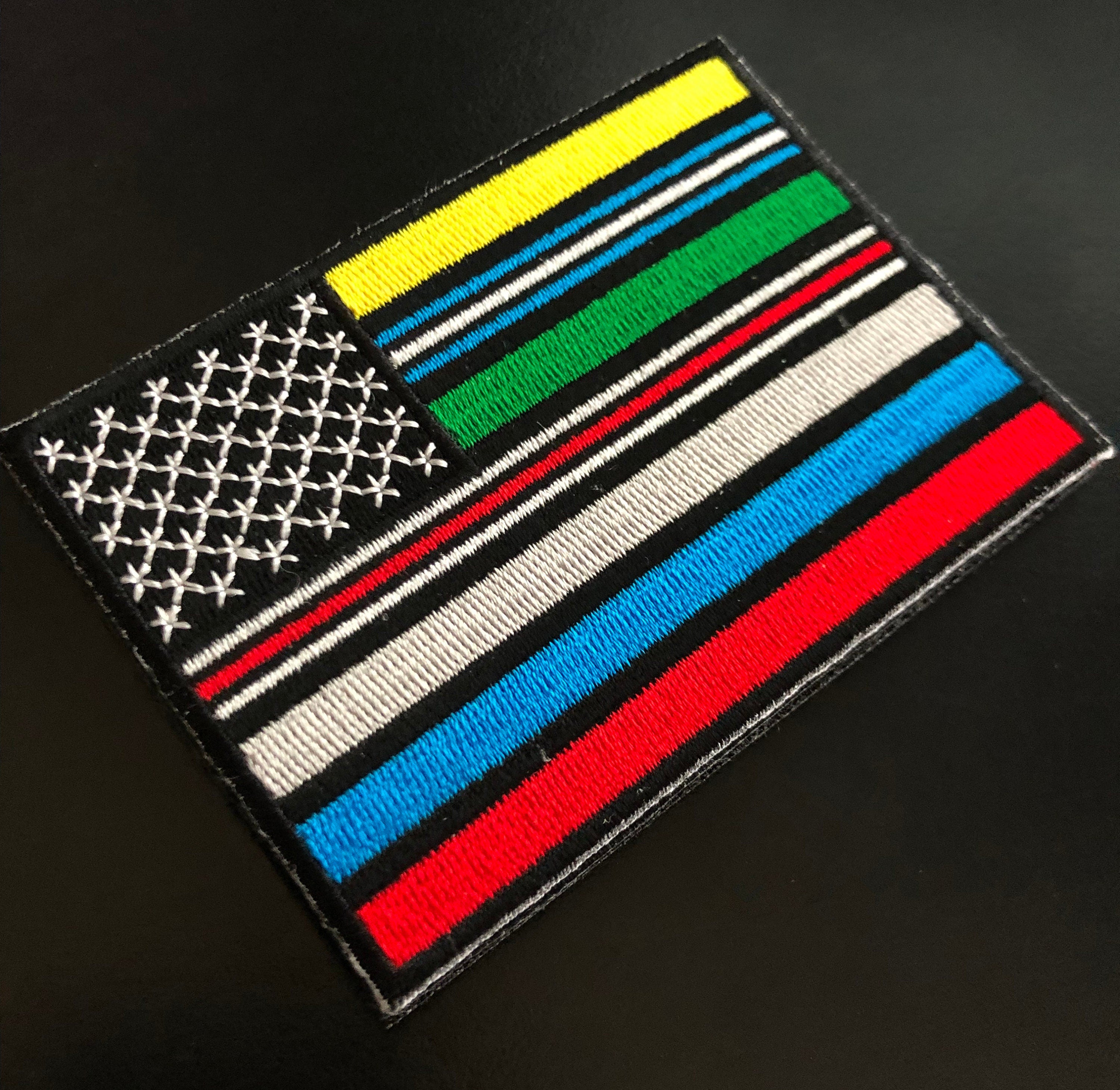 First Responder Embroidered Patches - 3.5" Wide