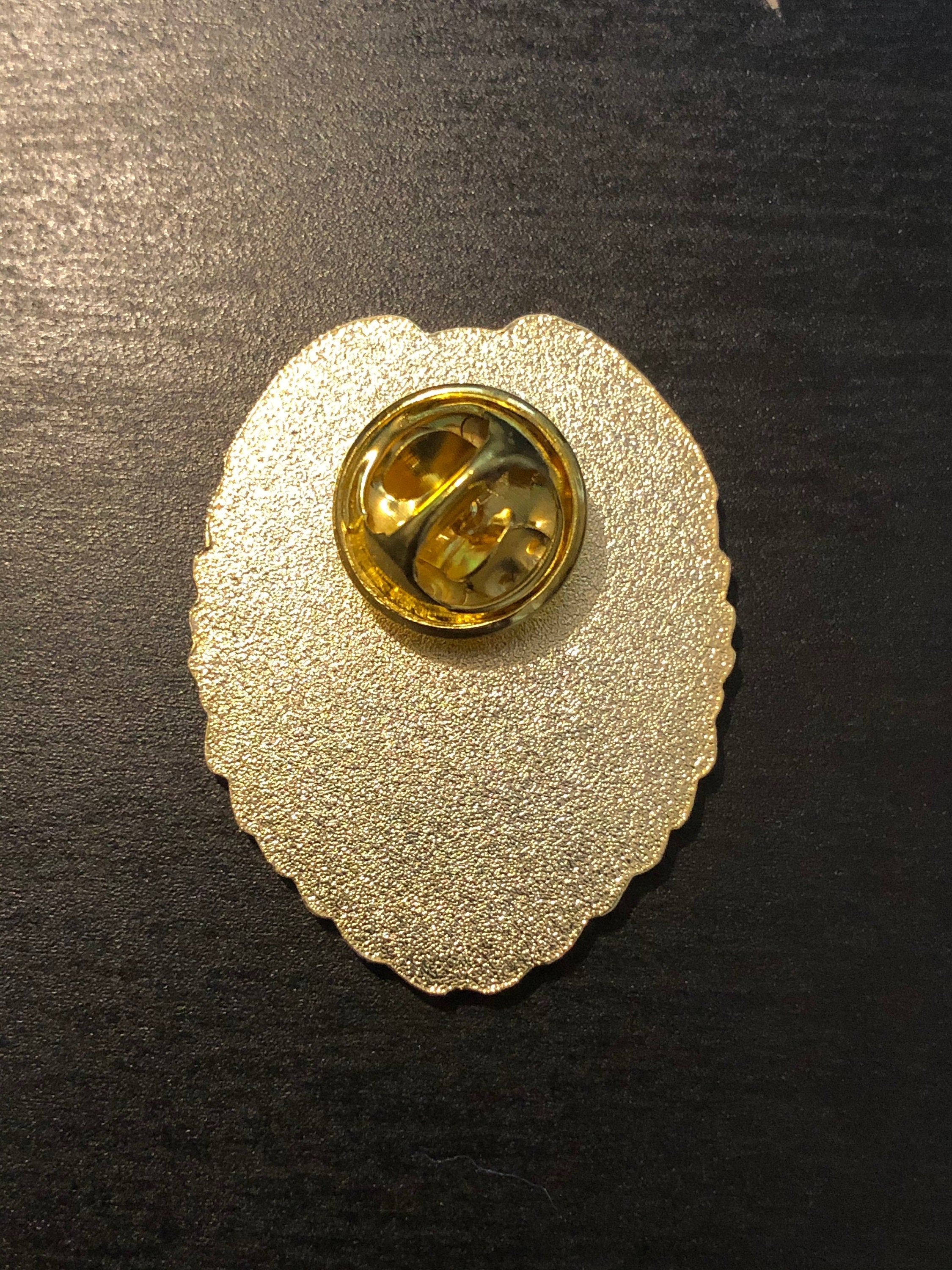 Commemorative Police Pins - Years of Service - Gold Pins