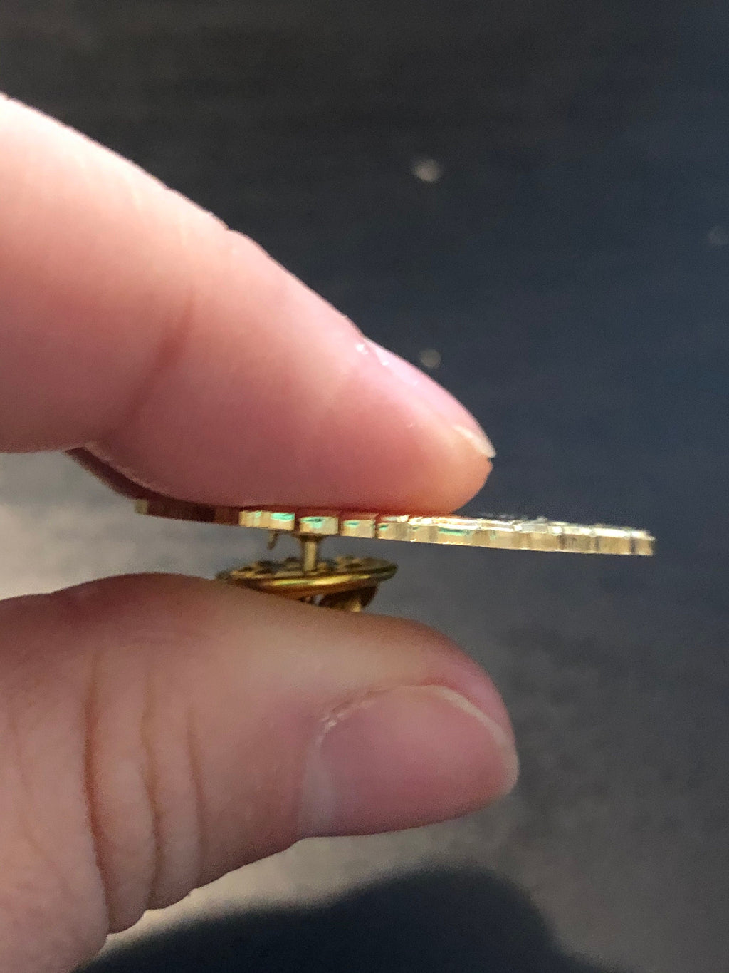 Commemorative Police Pins - Years of Service - Gold Pins