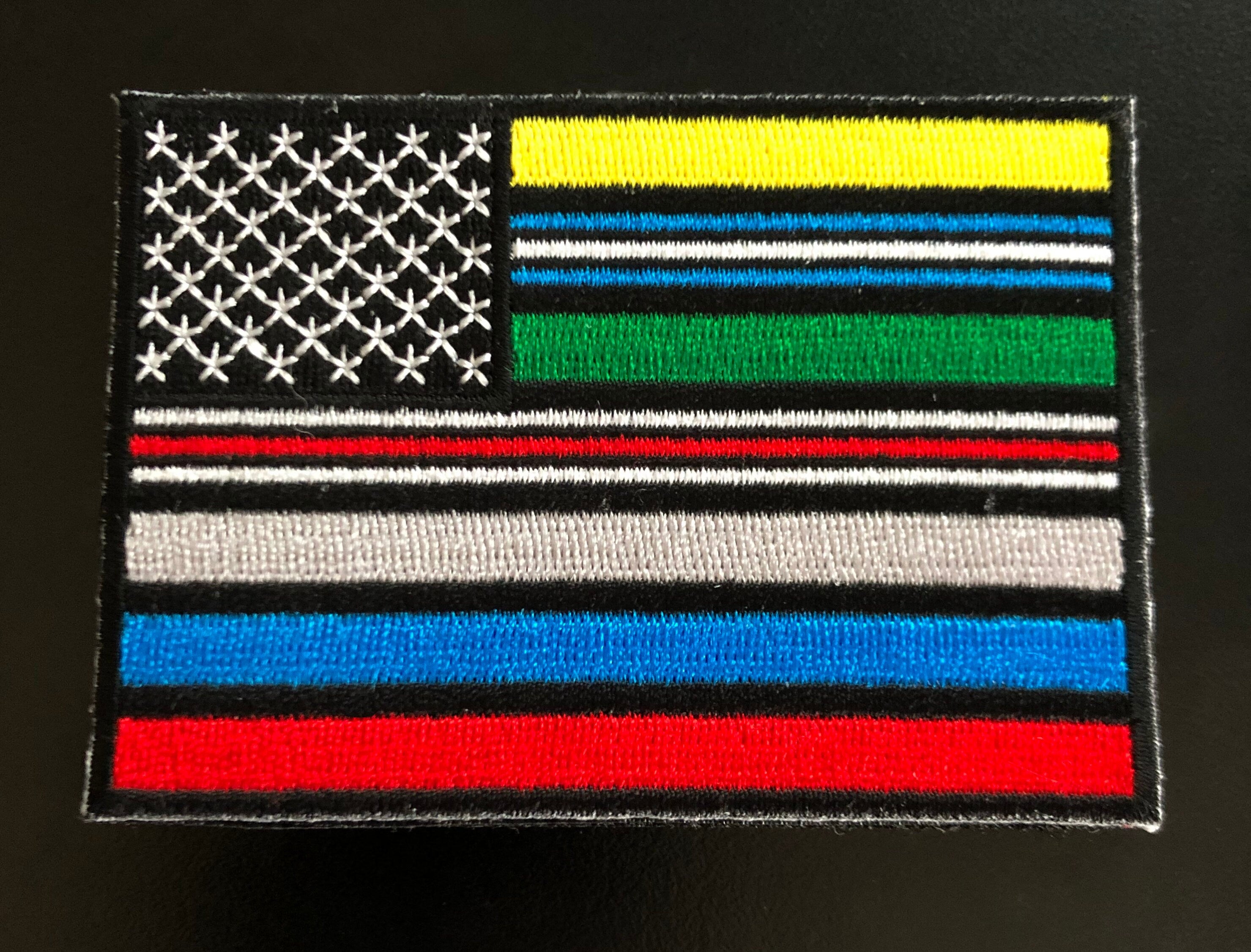 First Responder Embroidered Patches - 3.5" Wide