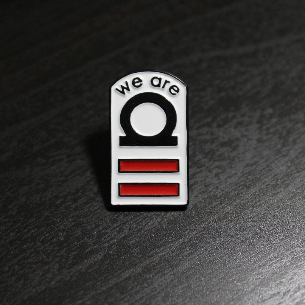 We Are All Equal Lapel Pin