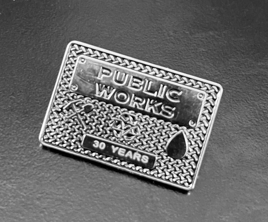 Public Works - Years of Service Pins