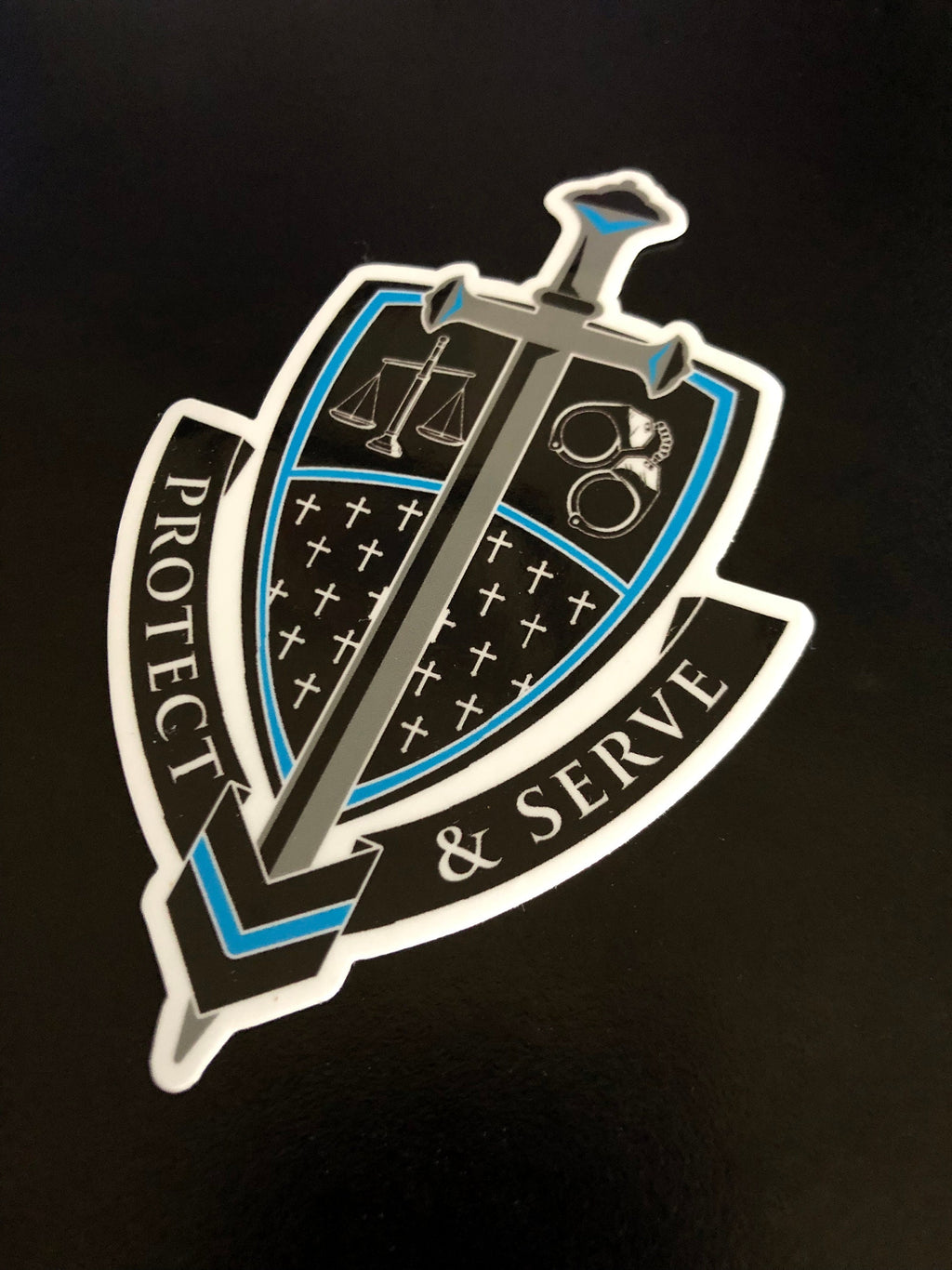 Protect & Serve - Police Sticker