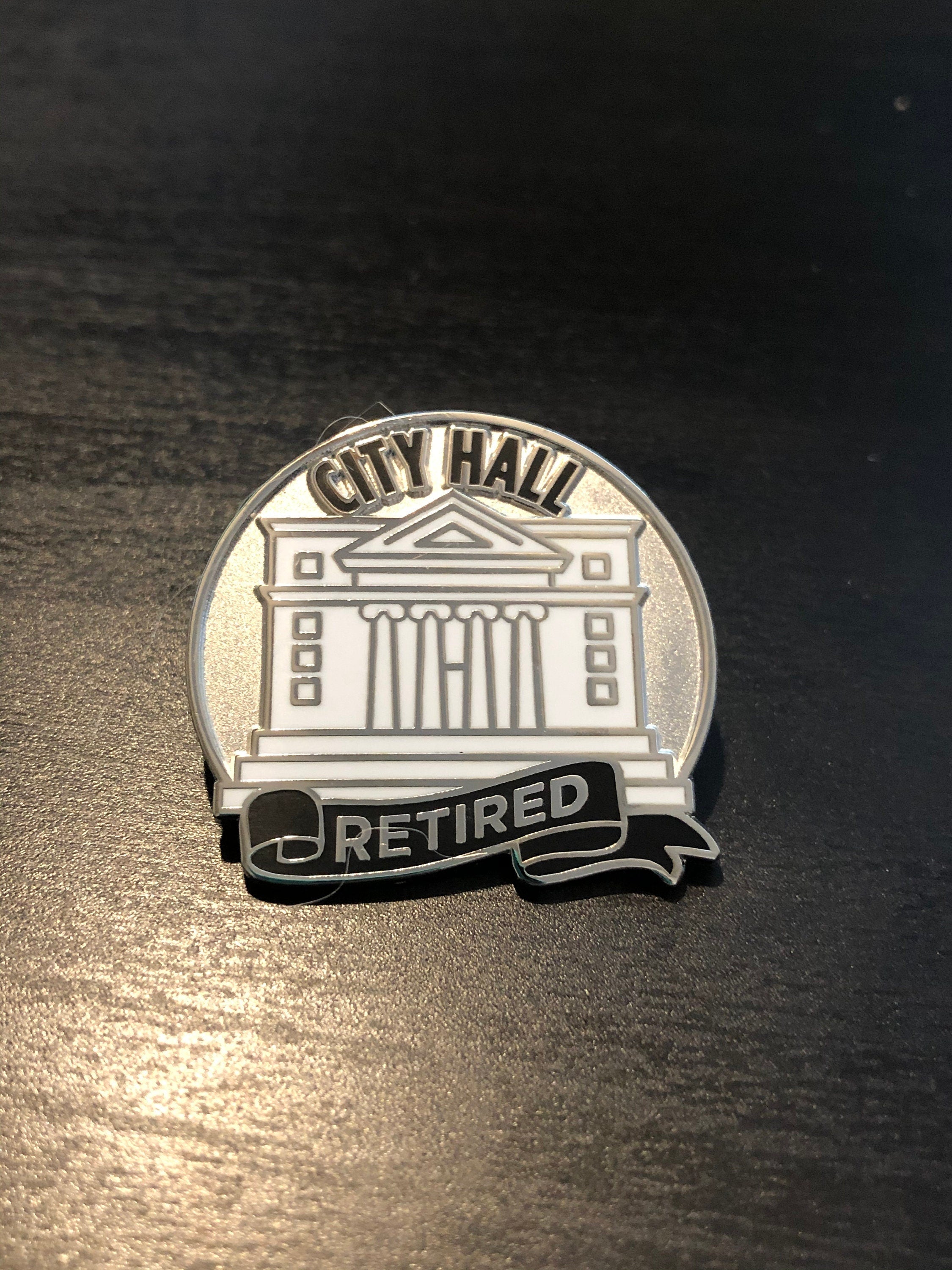 Retired City Hall - Commemoration Lapel Pin