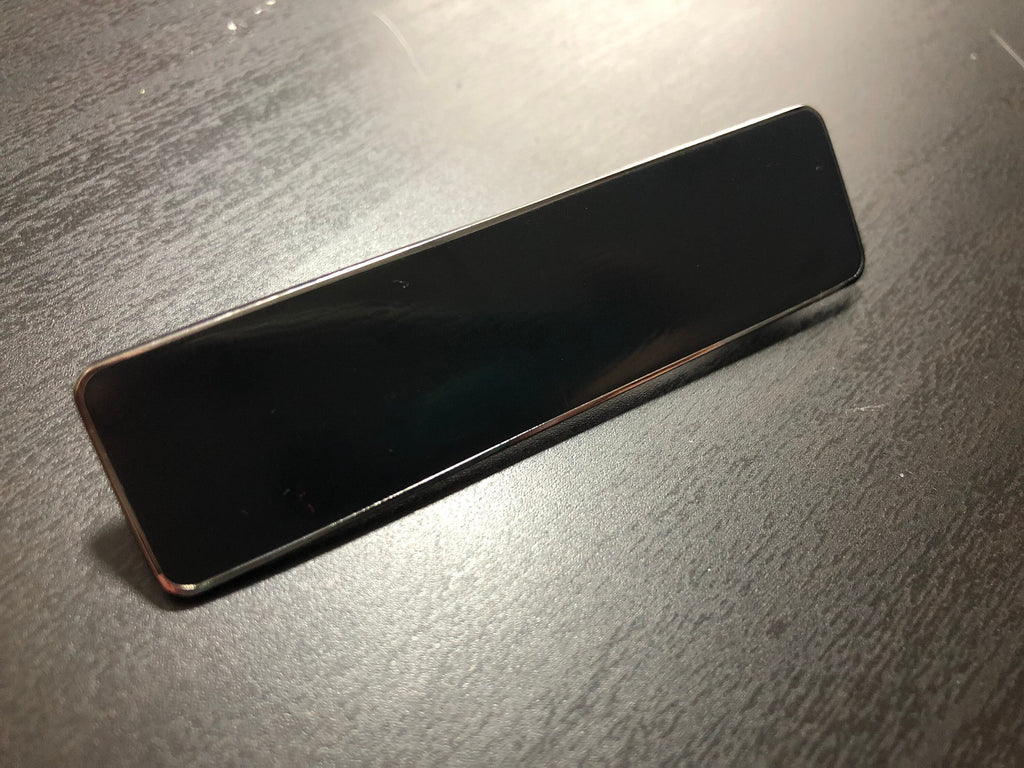 Mourning Badge Cover - Wide Set Posts for wider police, LEO and first responder badges